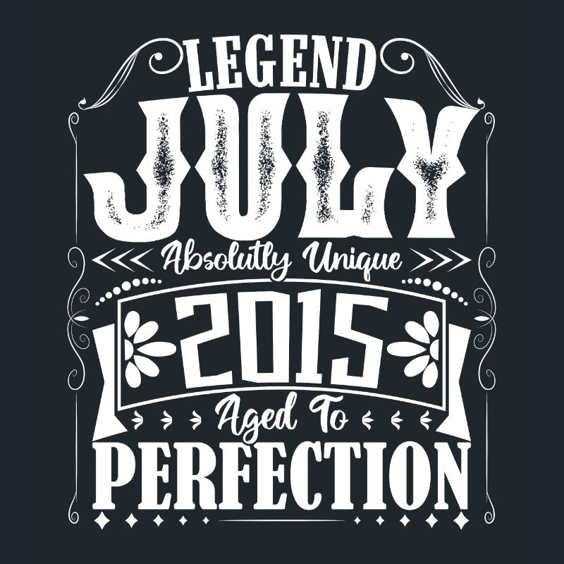 Juli 2015. Geburtstagsgeschenk Juli 2015.