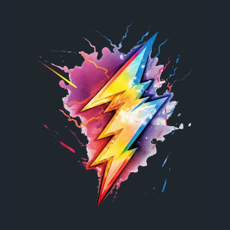 Rainbow Thunderstorm Magic-LGBT Pride
