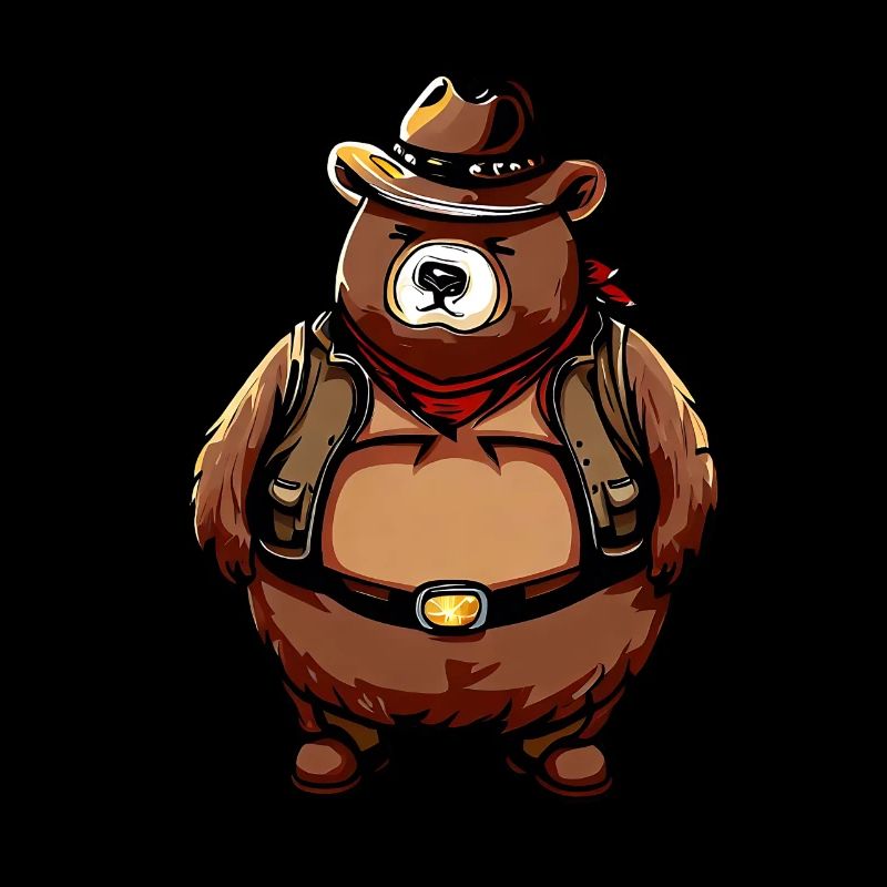Fat Cowboy Bear