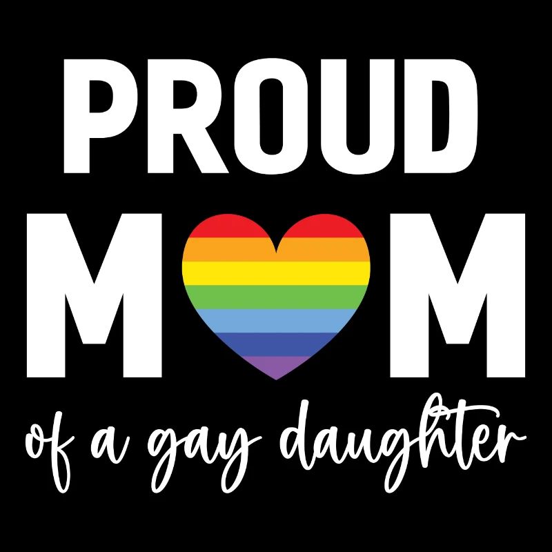 LGBT Pride Month - Stolze Mutter einer schwulen Tochter