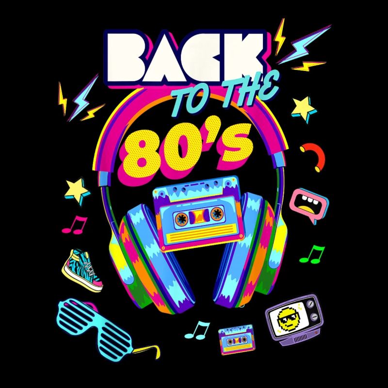 I'm Back To 80's Graphic Design