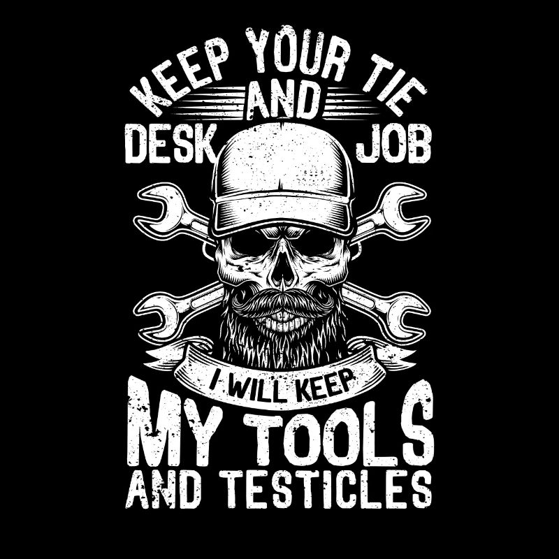 Keep your tie and desk