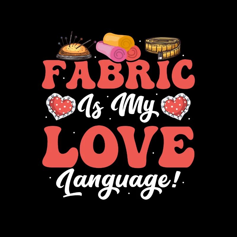 Fabric Is My Love Language! Crafting Sewing Maschi
