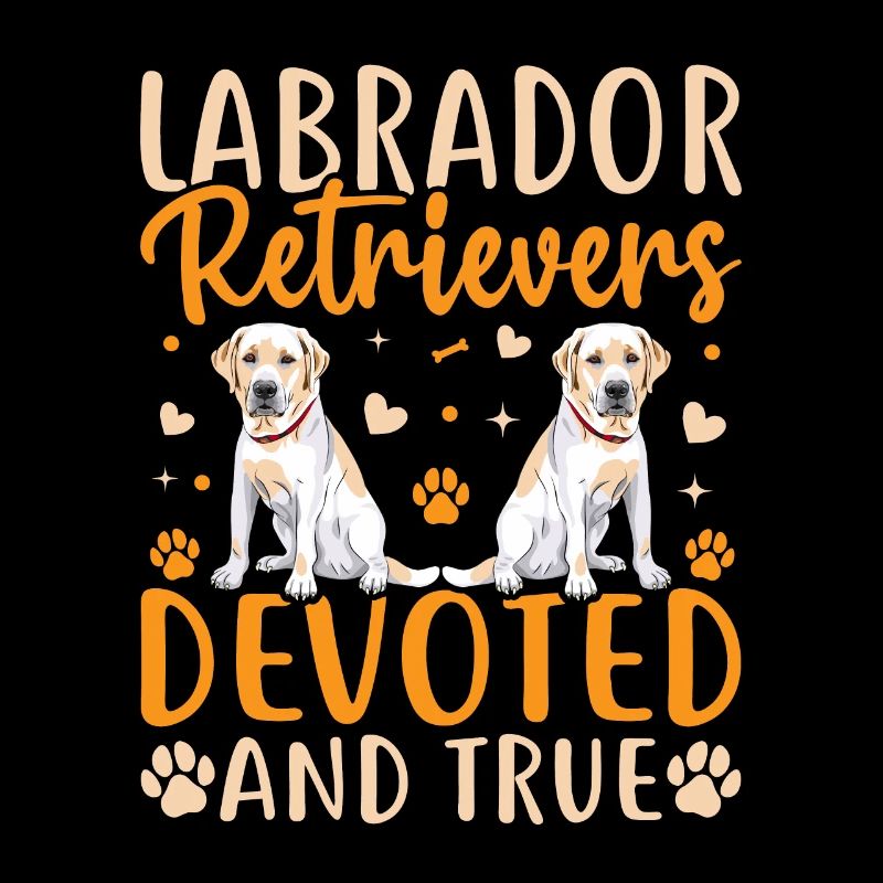 Labrador Retrievers devoted and true