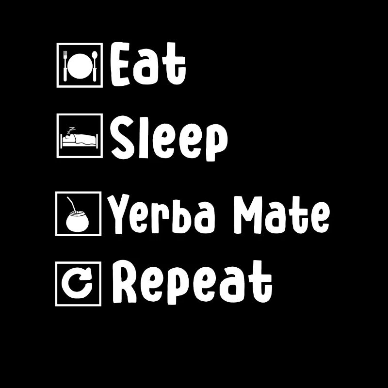 Lustige Yerba Mate Outfit Mate Tee