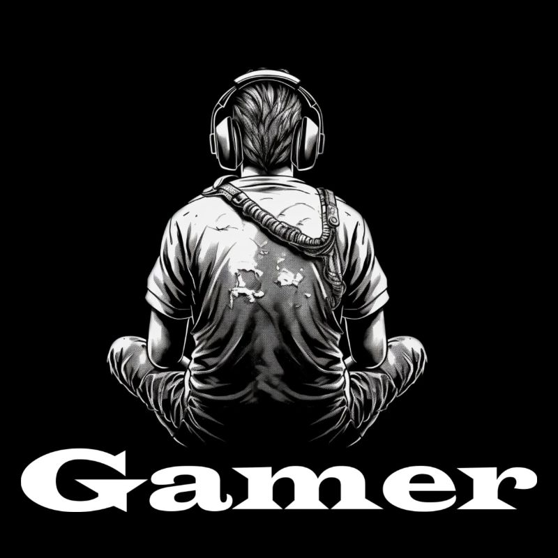 Gamer blanc