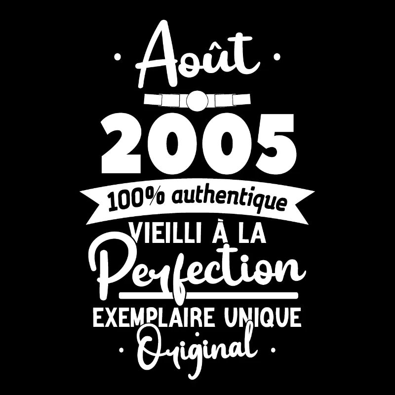 Cadeau Anniversaire Août 2005