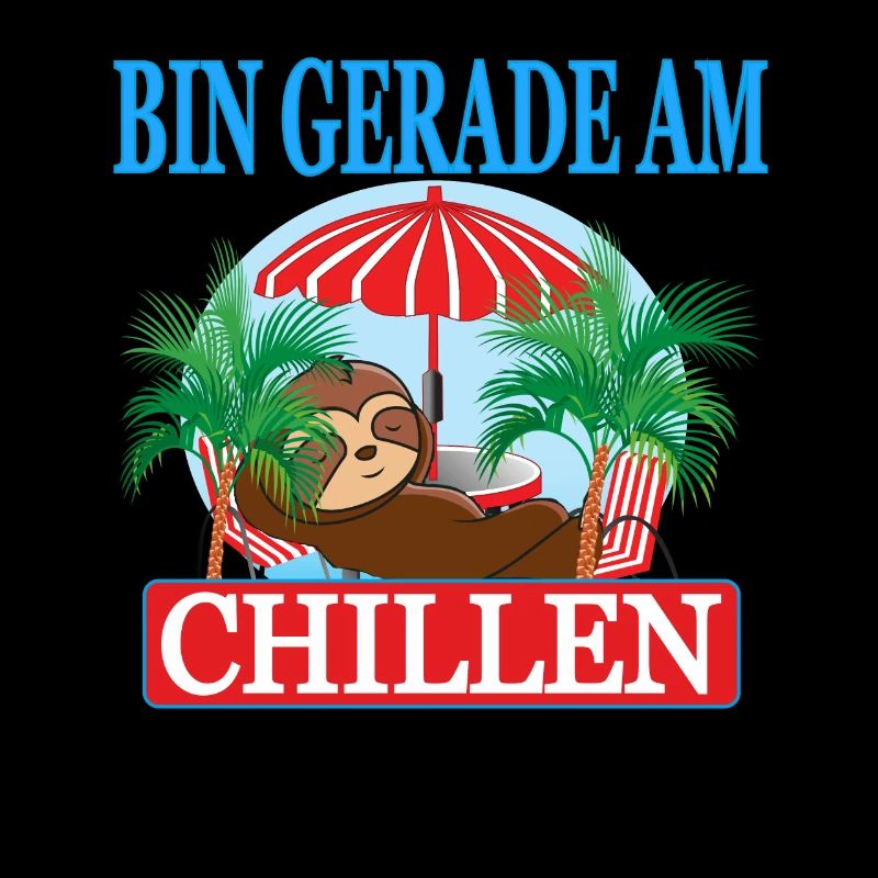 Chiller Bin gerade am chillen Auftrags chiller