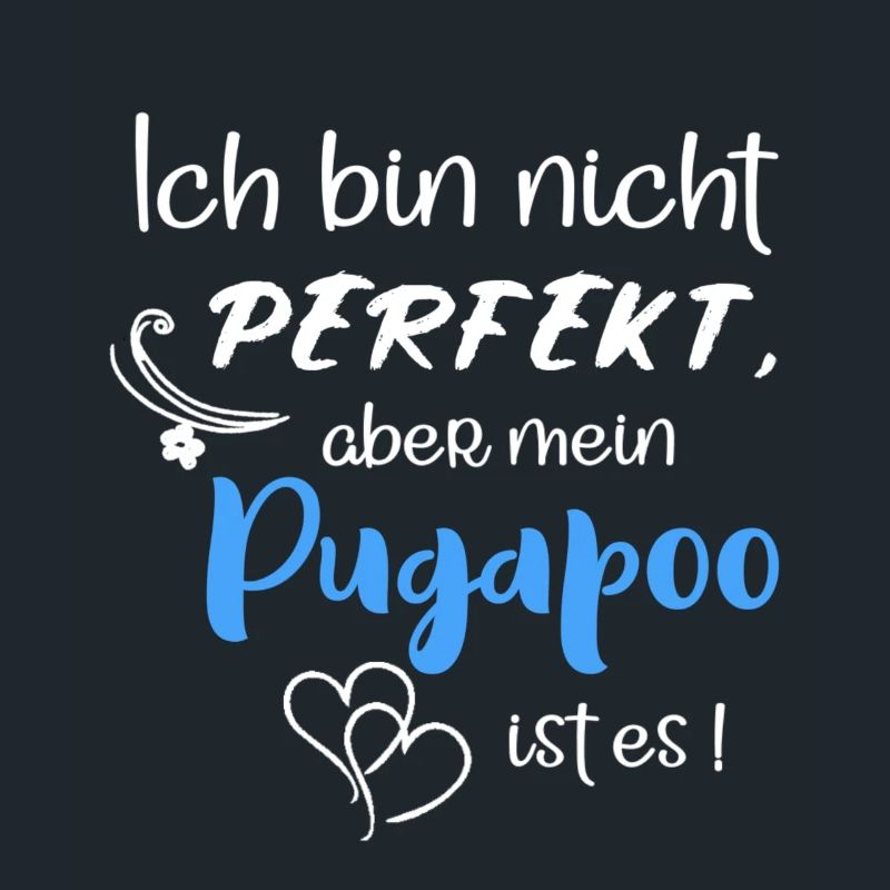 Perfekter Pugapoo - Pudel Mops Mix