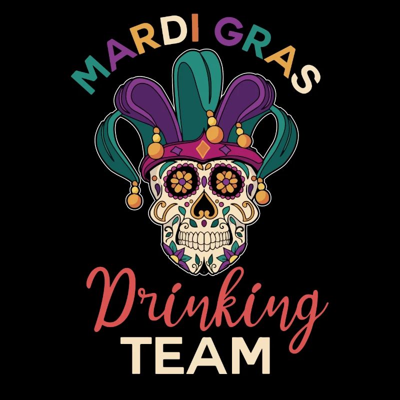 Mardi Gras Drinking Team