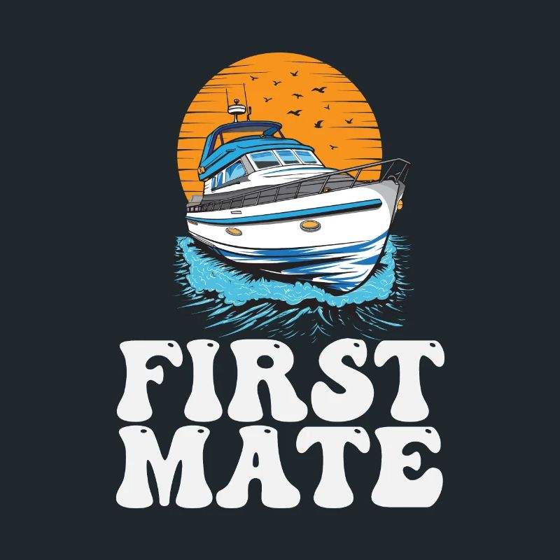 First Mate Motorboating Squad Lake Life Pontoon