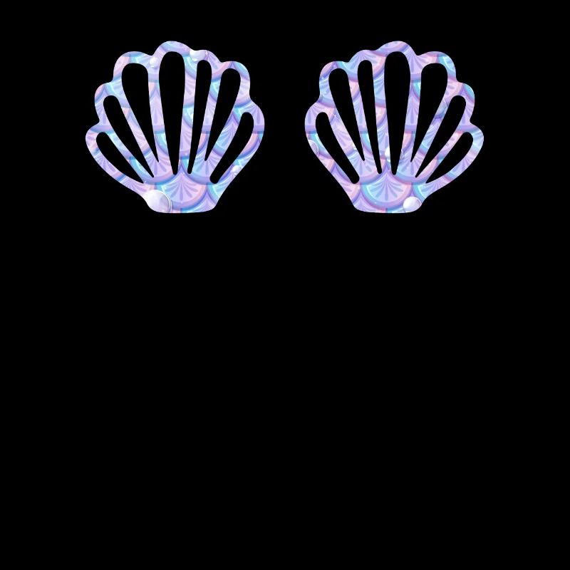 Mermaid Lovers Funny Halloween Shells Sea