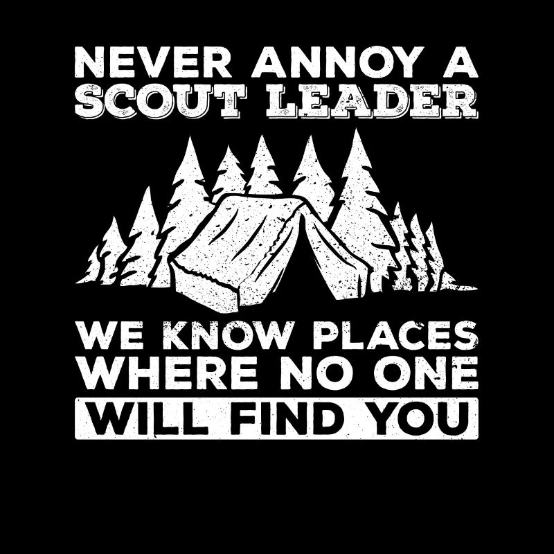 Cub Scouting Design Für Einen Pfadfinderführer