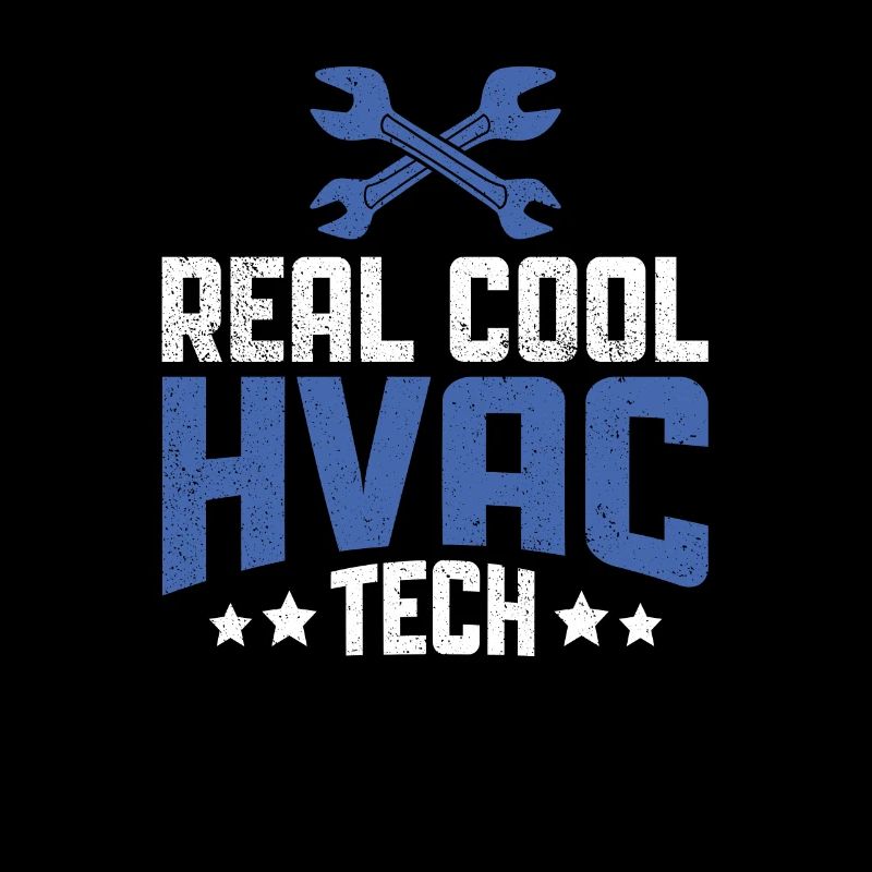 HVAC Techniker Design Für HVAC Lüftungstechniker