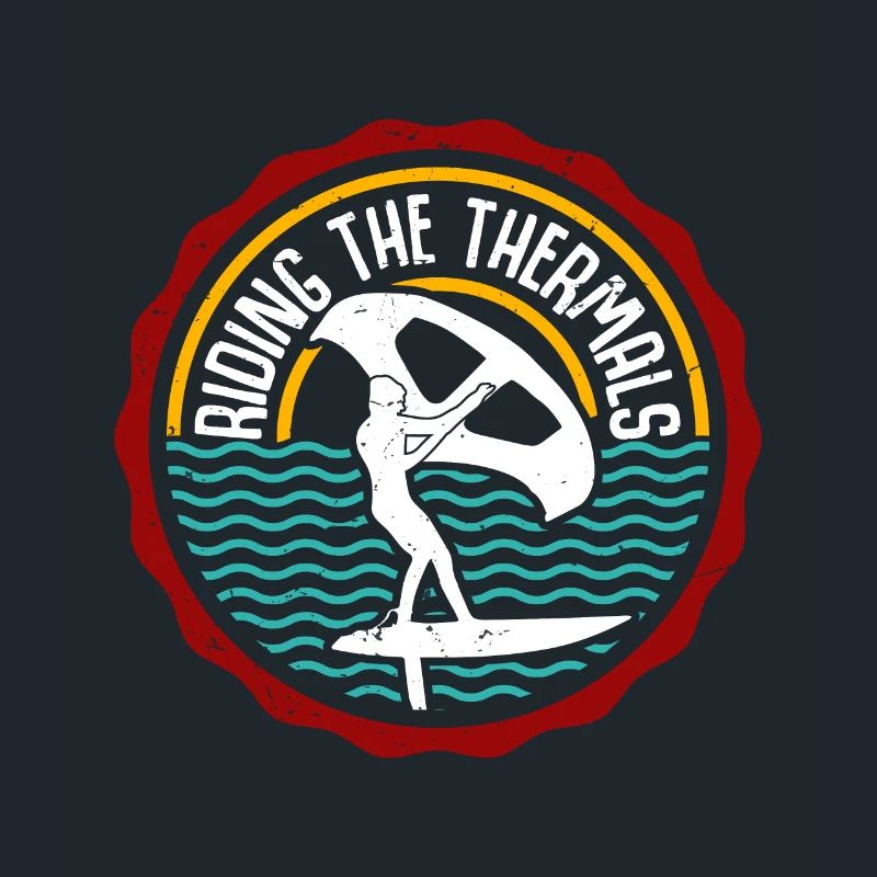 Riding the Thermals Hydrofoil Wingfoil Wingfoiling