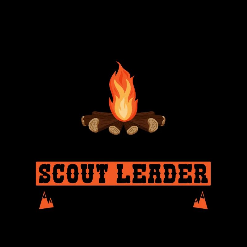 Cub Scout Design Für Einen Pfadfinderführer