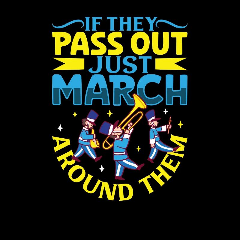 Marching Band Clarinetist School Probenmusik