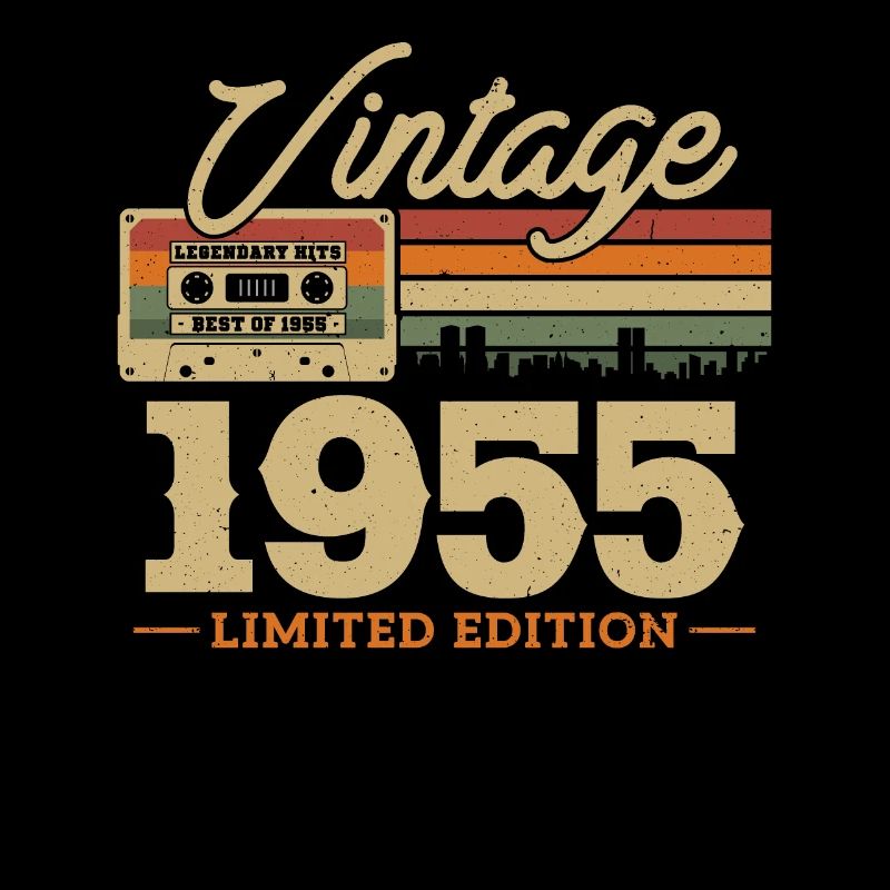 Original 1955 Vintage Birthday Retro