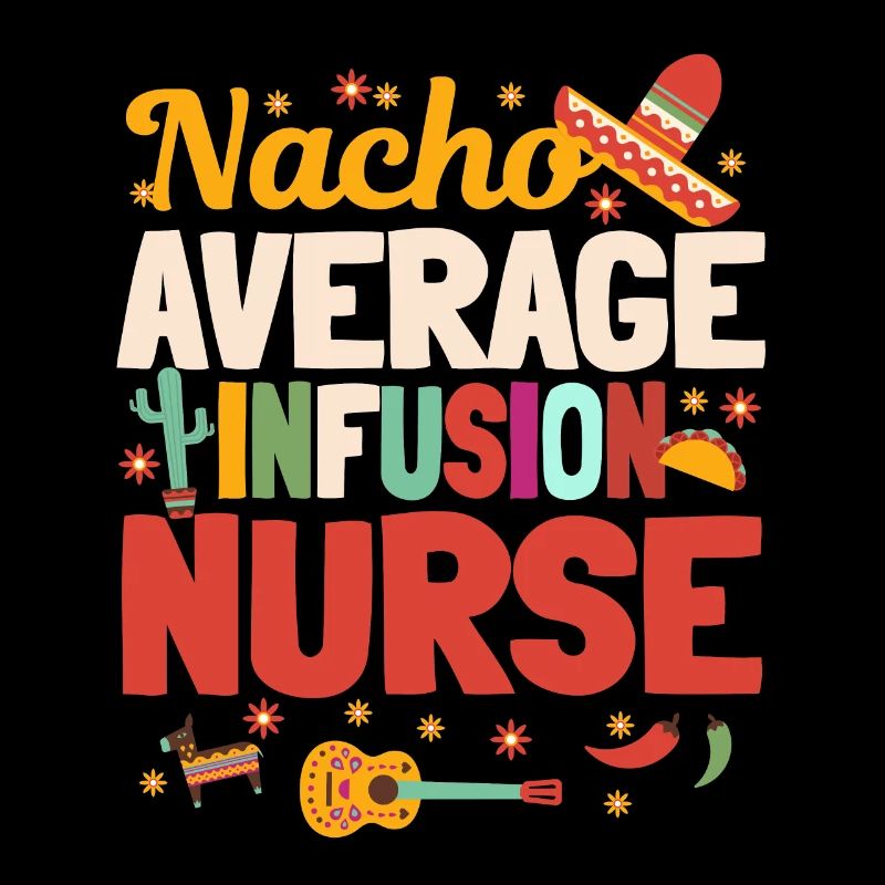 Nacho Infirmière en perfusion moyenne