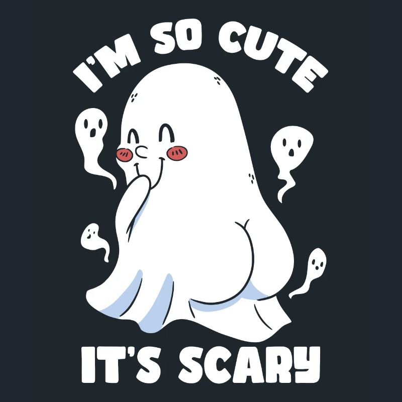 Fantôme Halloween Je suis si mignon que c’est effrayant