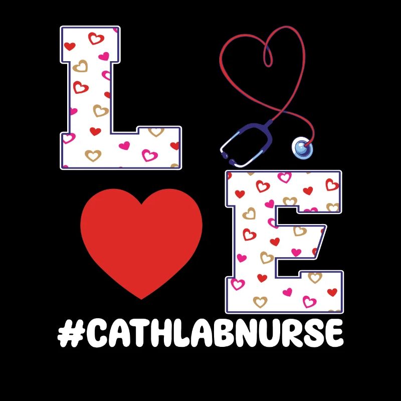 I love cath lab nurse for Valentine's Day