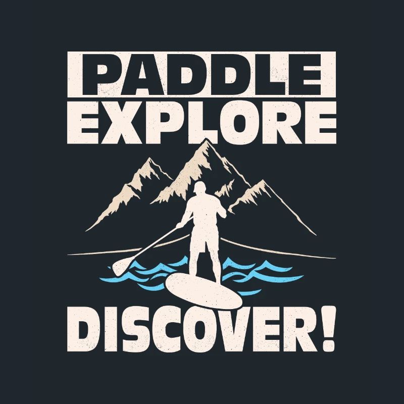Paddle, Explore, Discover! Stand Up Paddling Board