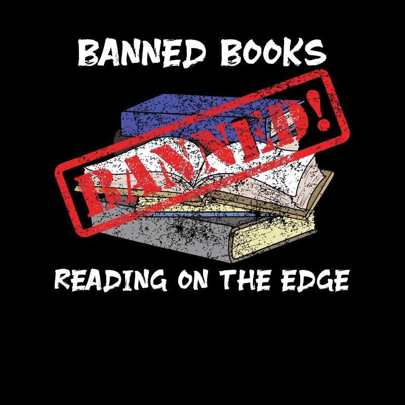Reading forbidden books. Reading forbidden books.