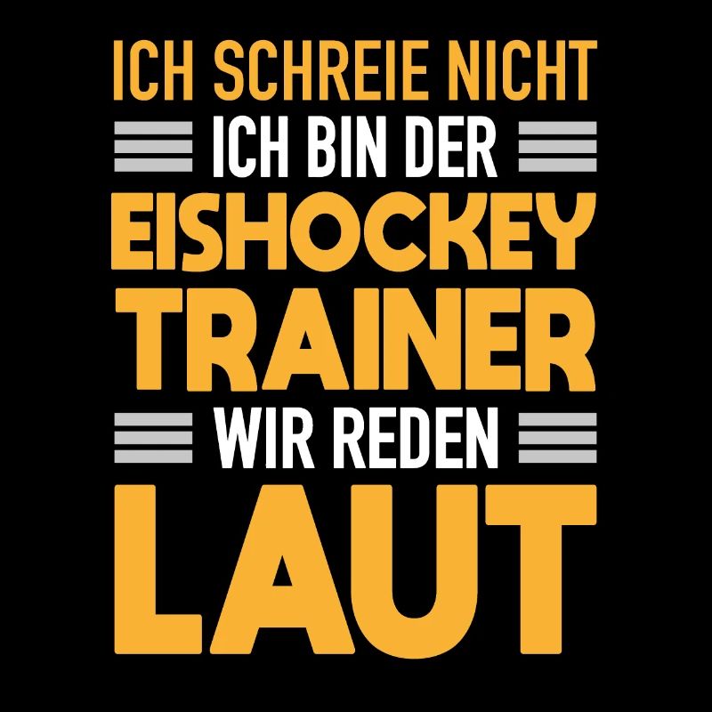 Eishockey Trainer Werden Laut Eishockey Coach