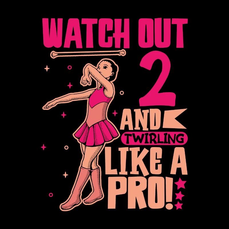 Ich bin 2 - Mädchen Twirling