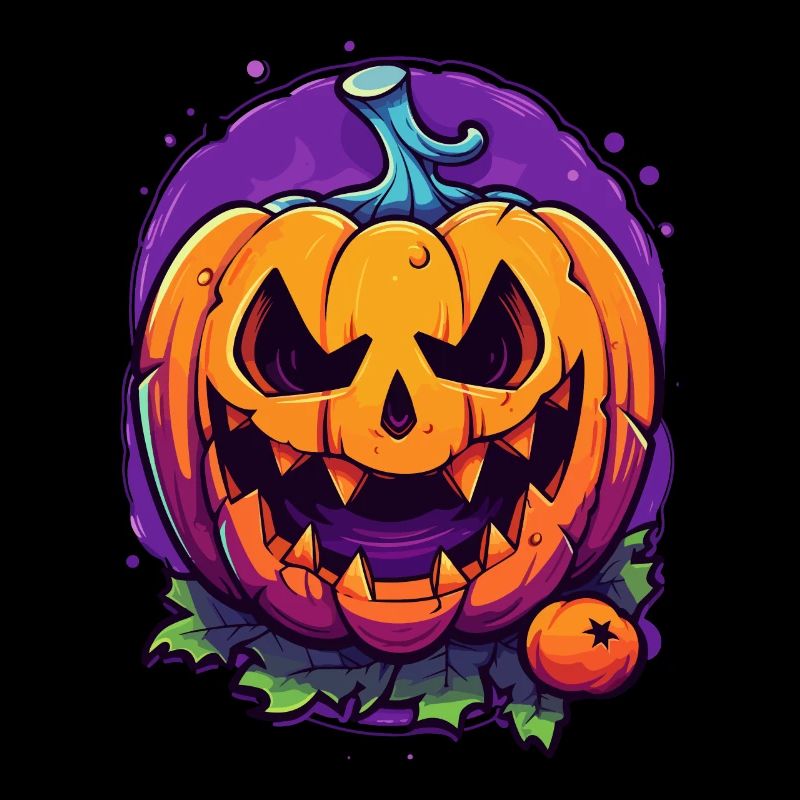 Süßes oder Saures: Gruseliger Halloween Kürbis