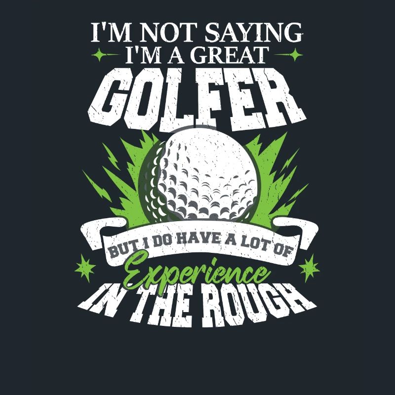Ich bin ein großartiger Golfer