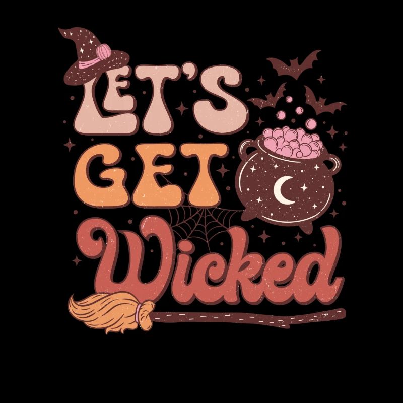 Let's Get Wicked: Vintage Halloween Witch Design