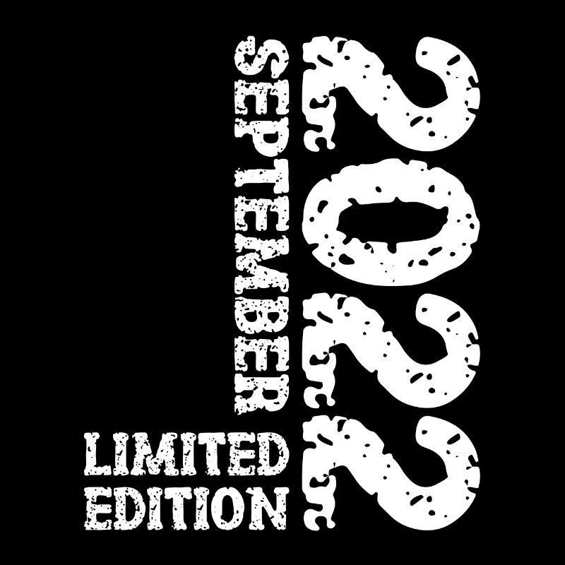 2022 September Limited Edition 1. Geburtstag Deko