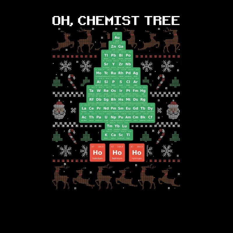Oh Chemist Tree Joyeux Noël moche