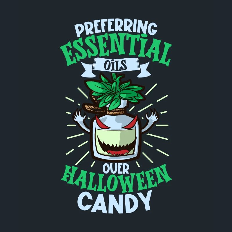 Ätherische Öle Für Halloween-horror. Ätherische