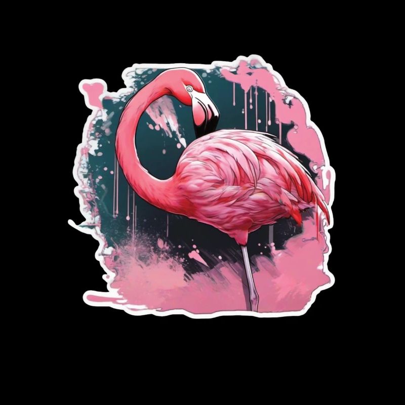 Flamants roses