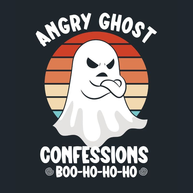 Ghostbusters Funny Ghost Angry Ghost