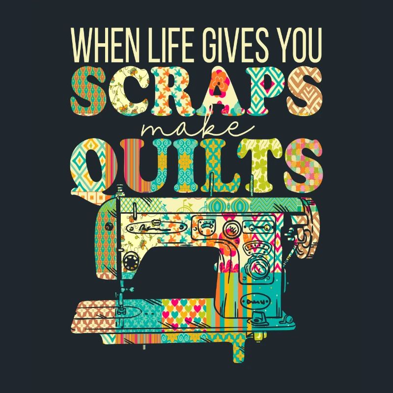 Wenn das Leben dir Reste schenkt Quilts machen