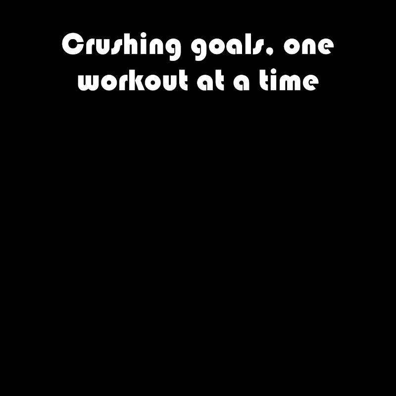 Fitness - Crushing goals, one workout at a time