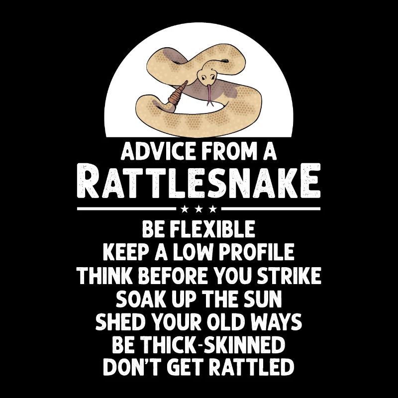 Advice From Rattlesnake Schlangen Geschenk