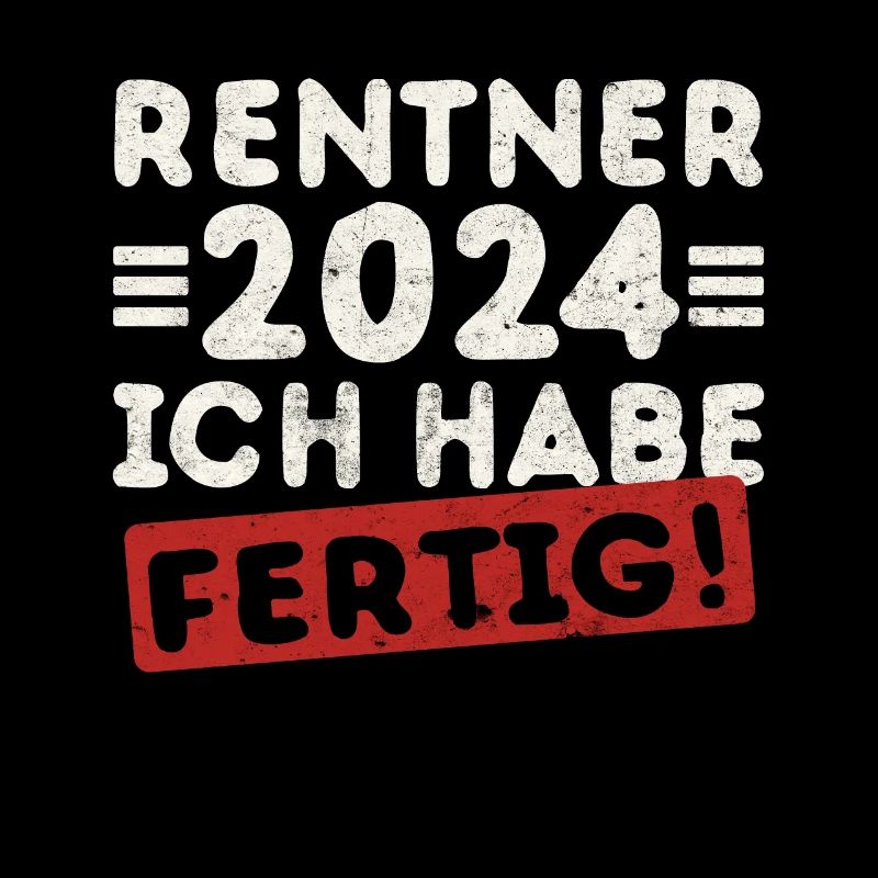 Rentner 2024 Ruhestand Geschenk