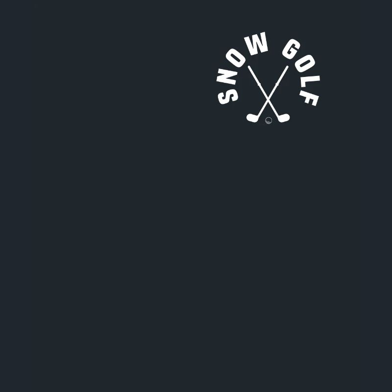 Snow Golf Chest Pockets Design