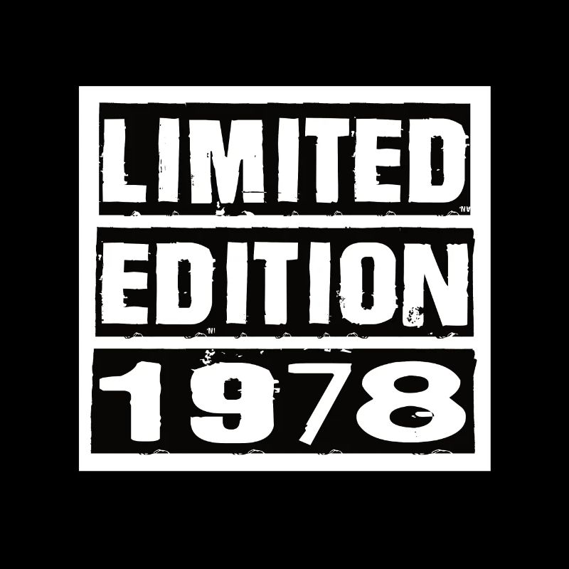 Edition Limitée 1978 Anniversaire 1978 Vintage Rétro