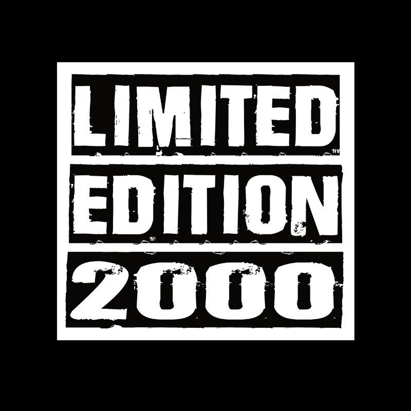 Limited Edition 2000 Geburtstag 2000 Vintage Retro