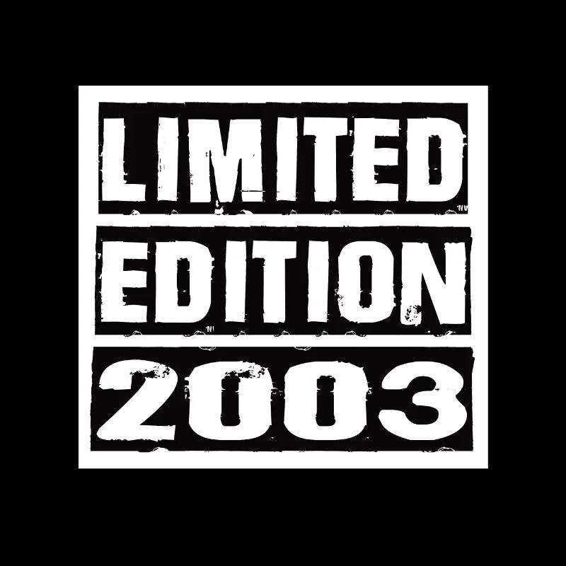 Edition Limitée 2003 Anniversaire 2003 Vintage Rétro