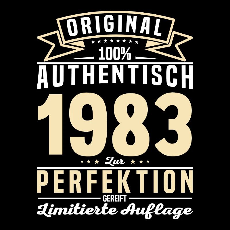 Vintage 1983: Perfektes 40. Geburtstagsgeschenk