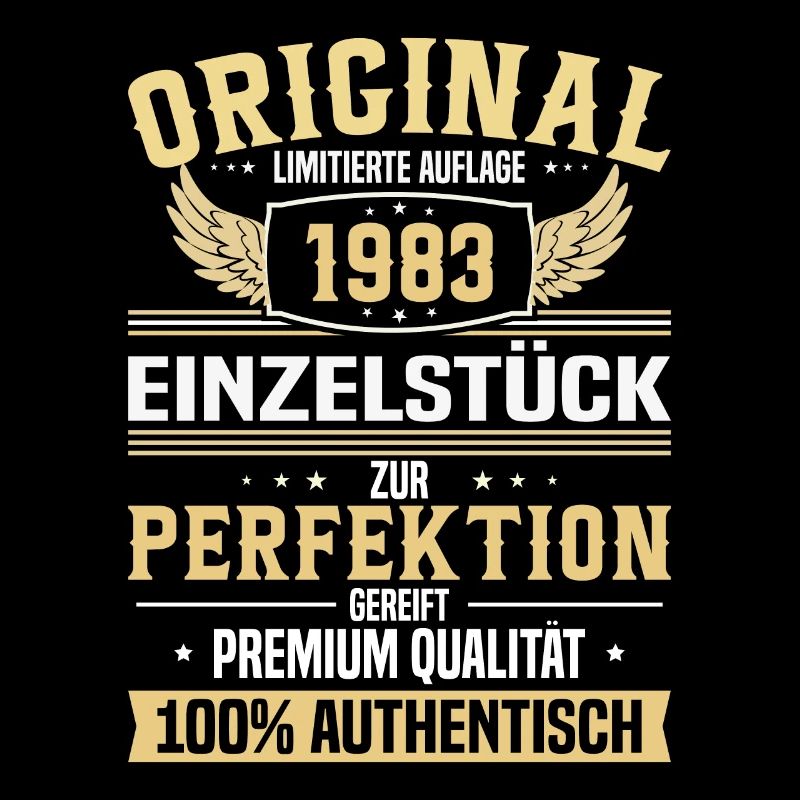 Vintage 1983 - Perfektes 40. Geburtstagsgeschenk