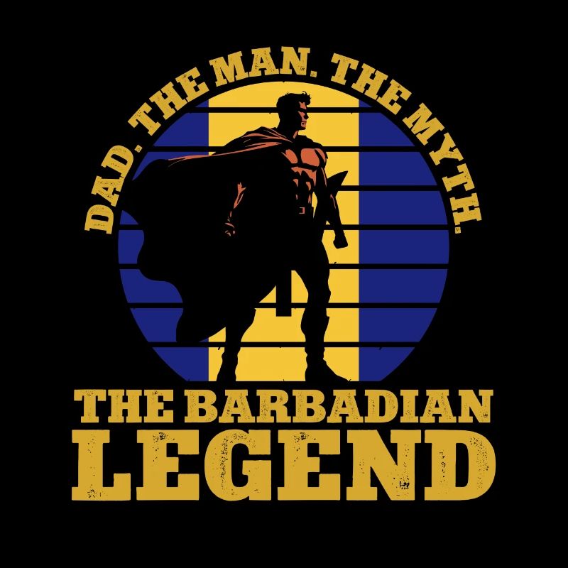 Barbados flag Barbadian bayan