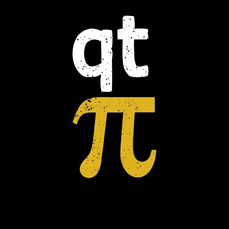 Q T Pie Cutie Pi Day Funny Math Geek 3.14 Science