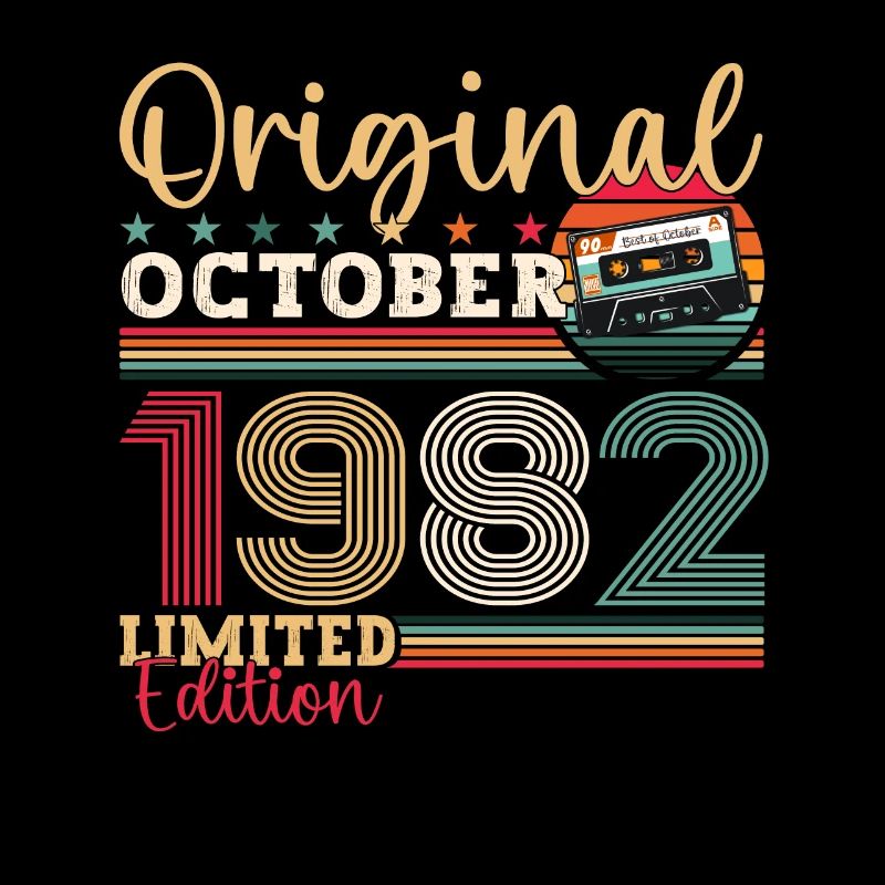 41e anniversaire Octobre Année 1982 Cassette